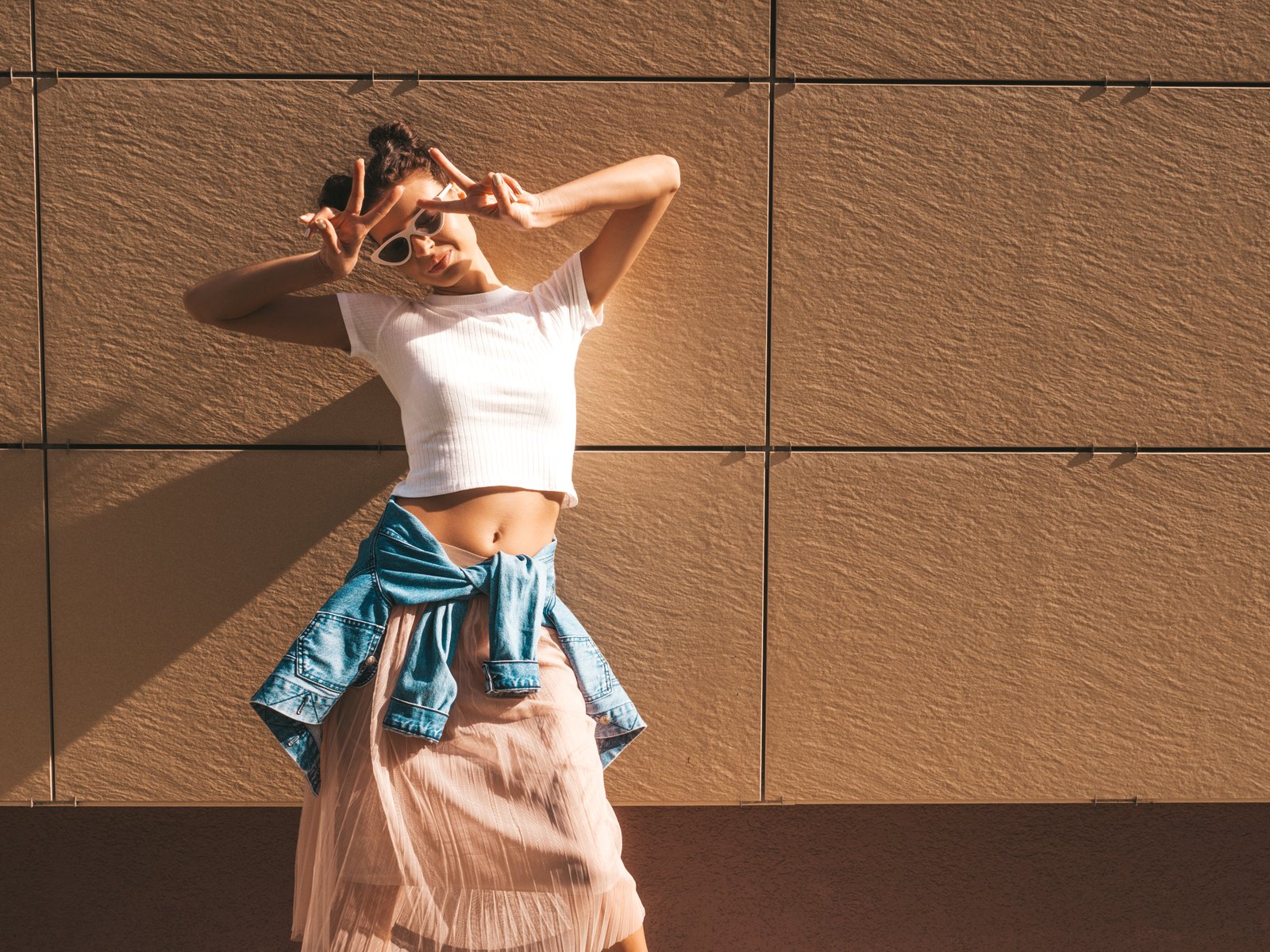 Lycra Cotton Crop Top