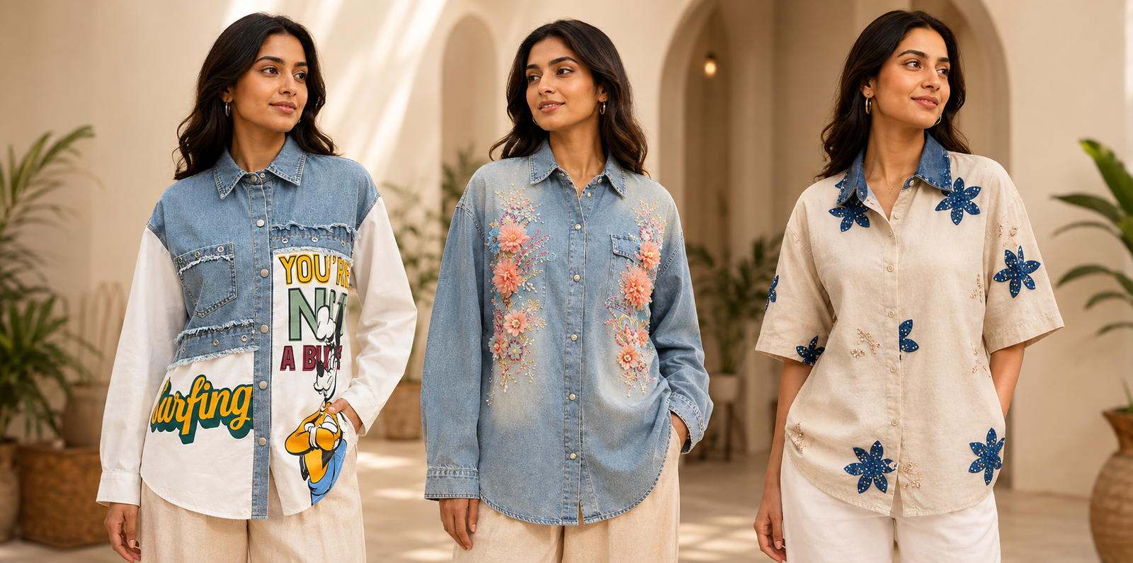 Women Denim Shirts