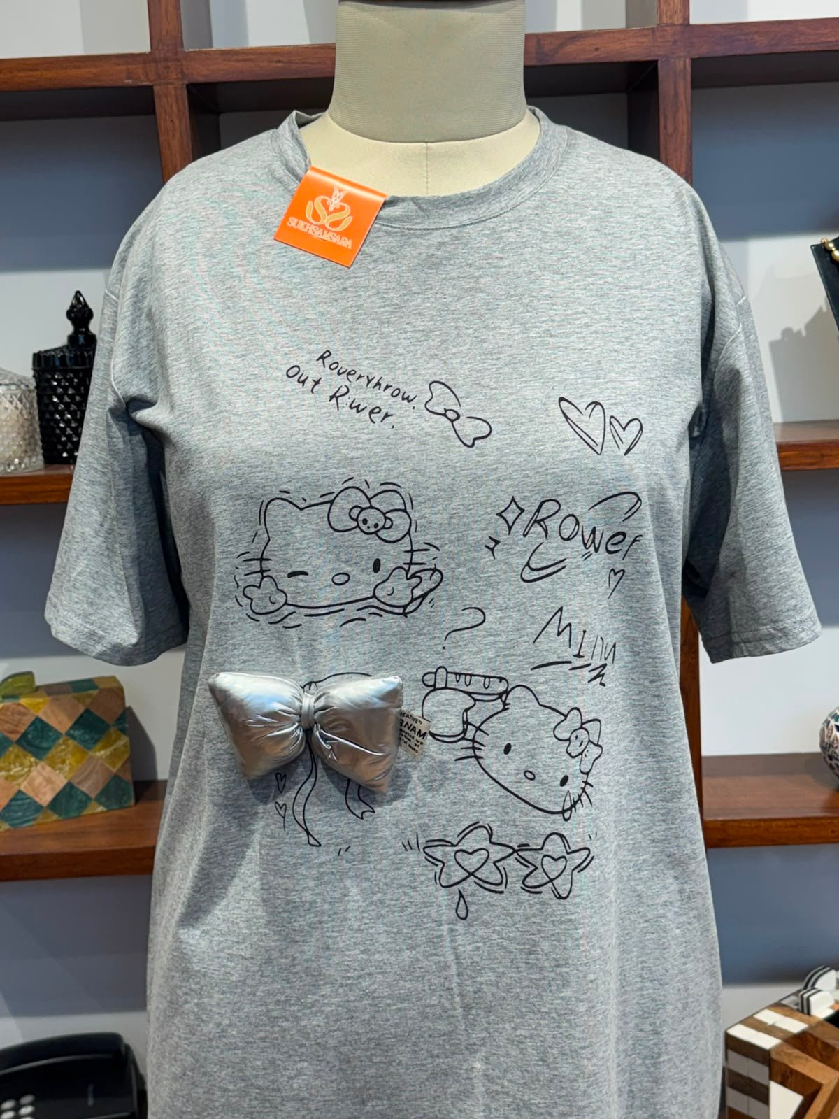 Cotton Lycra T-Shirt grey